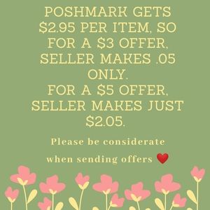 We love offers but please consider this....